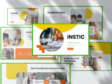 Instic - Education Presentation Keynote Template N2Z9Q8G