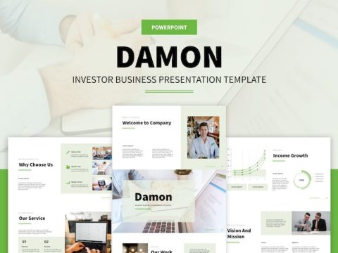 Investor Business Powerpoint Templates F7FKMVF