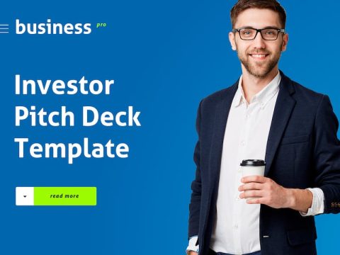 Investor Pitch Deck Template Keynote XSV4KG