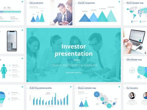 Investor Presentation Google Slides Template D43V7C