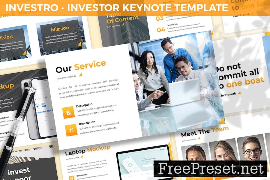 Investro - Investor Keynote Template UGQD3D4