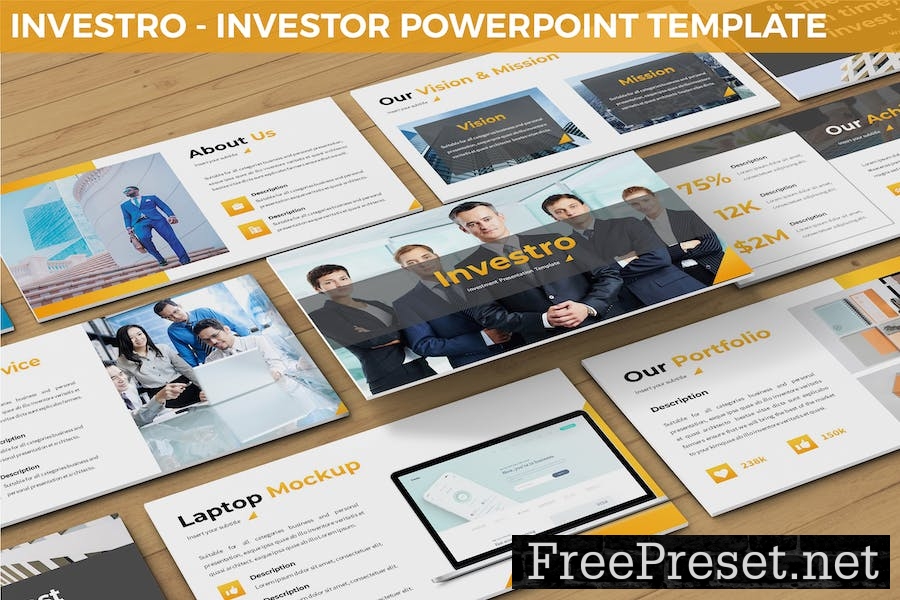 Investro - Investor Powerpoint Template