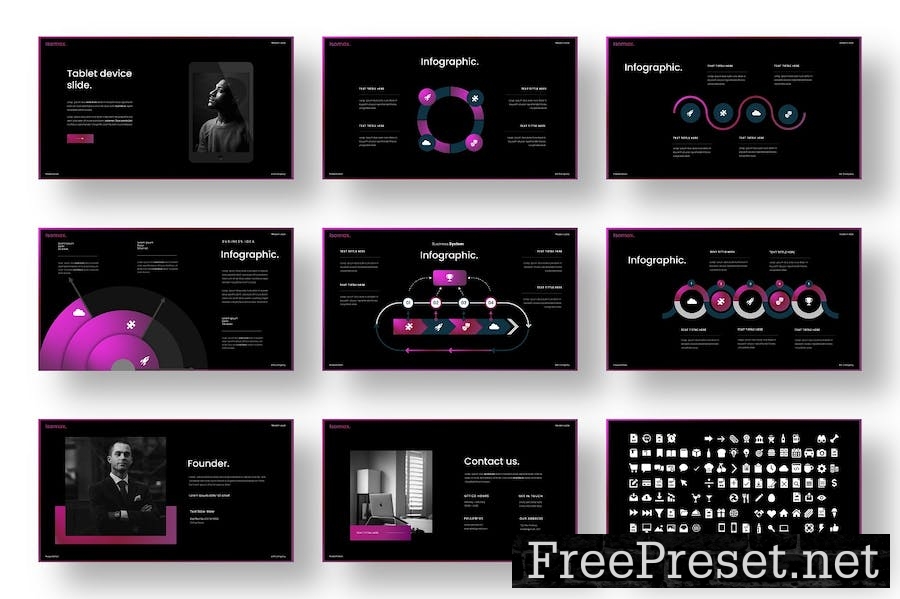 Isomax - Business Google Slide Template