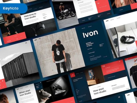 Ivon – Business Keynote Template 9GBWZV6