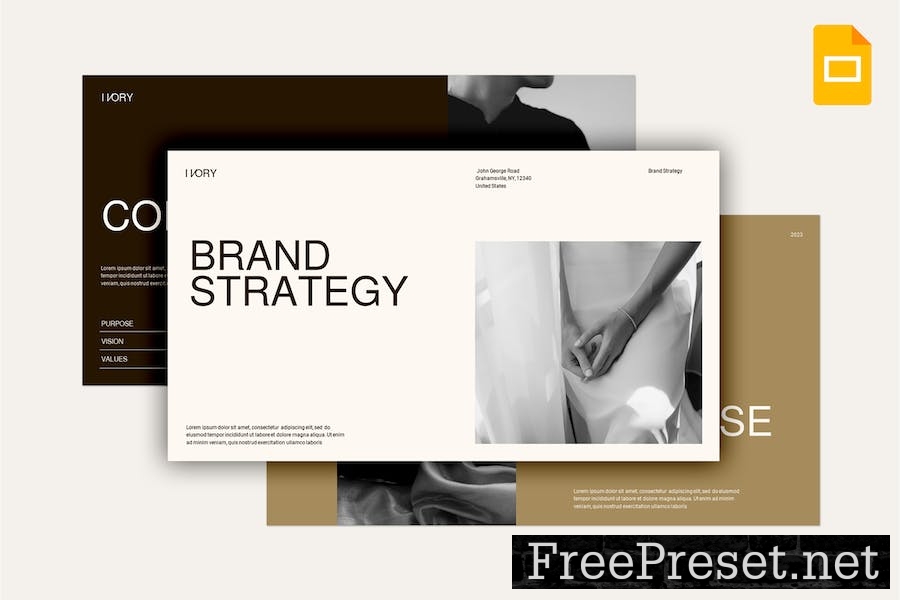 Ivory Brand Strategy - GoogleSlides 84NMLAV