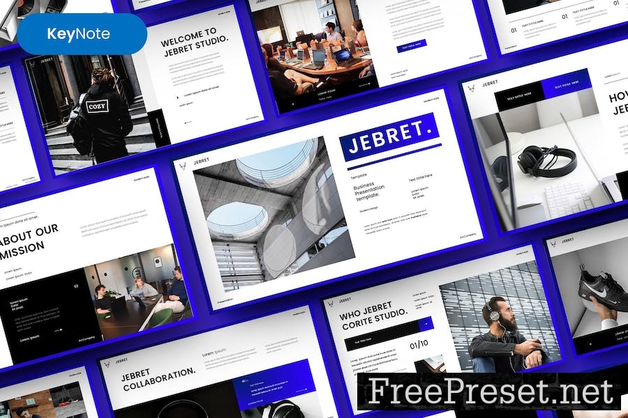 Jebret – Business Keynote Template H9PBN83