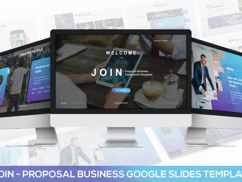 JOIN - Proposal Business Google Slides Template HU2XFY