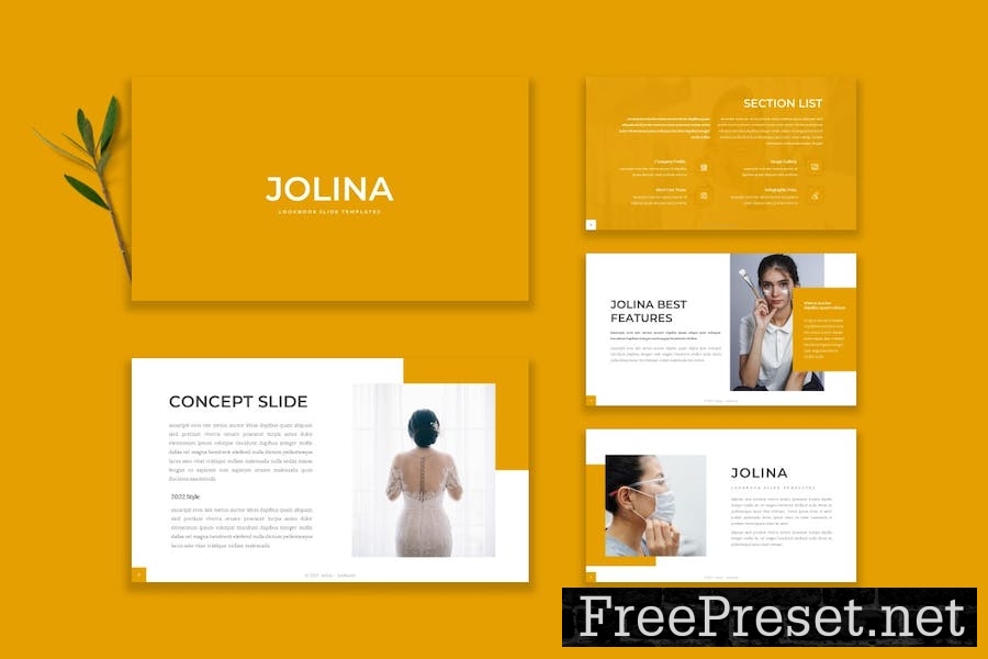 Jolina - Google Slide Template SJTXMA3