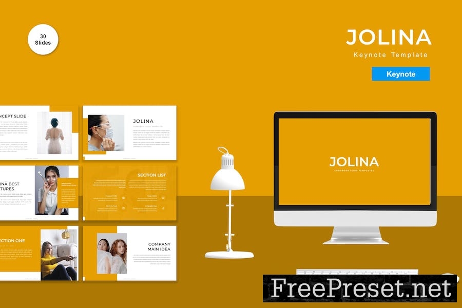 Jolina - Keynote Template