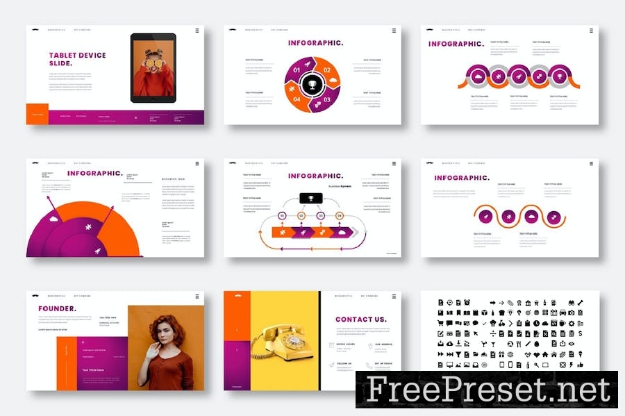 Jovandra – Business PowerPoint Template K2ZGUQY