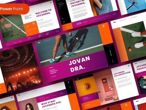 Jovandra – Business PowerPoint Template K2ZGUQY