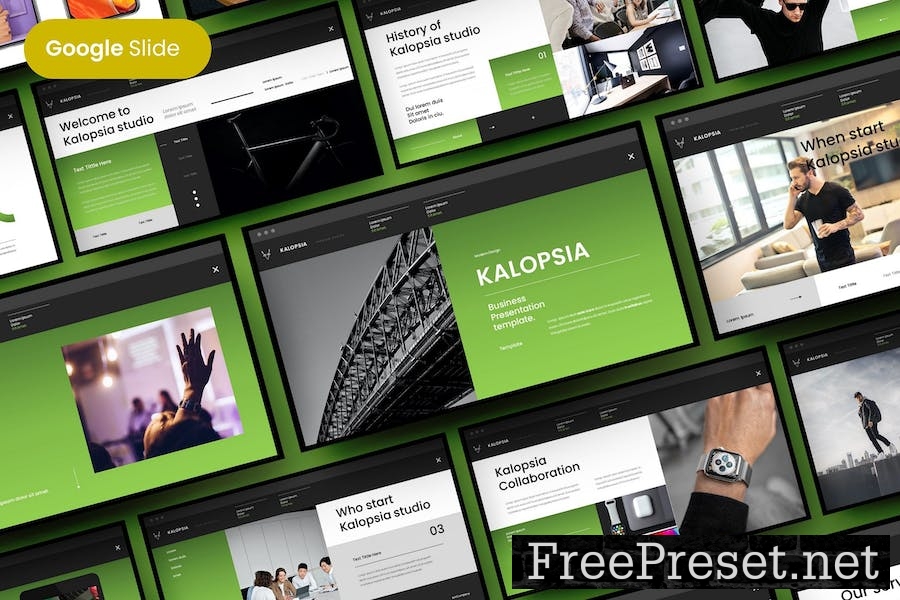 Kalopsia - Business Google Slide Template EUX2JMB