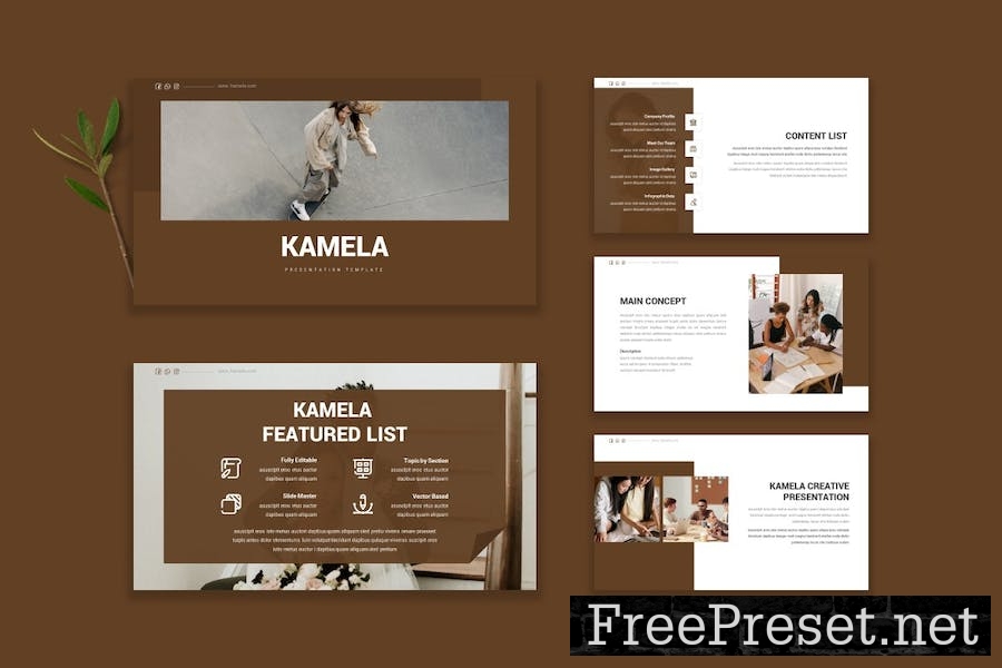 Kamela - Keynote Template