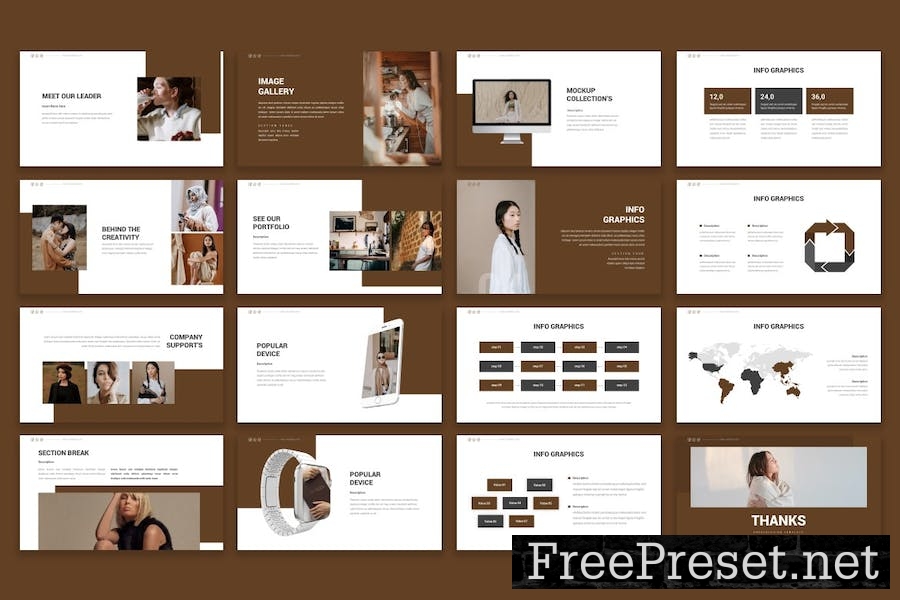 Kamela - Powerpoint Template ECNC9EB