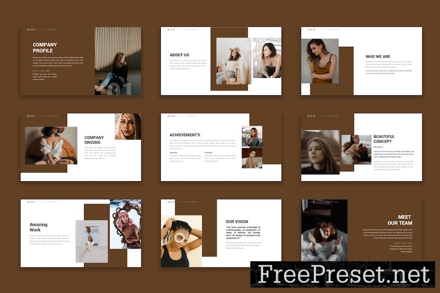 Kamela - Powerpoint Template ECNC9EB