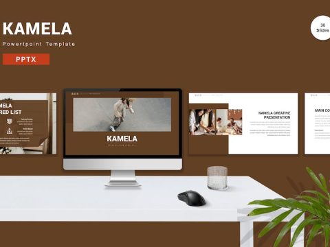 Kamela - Powerpoint Template ECNC9EB