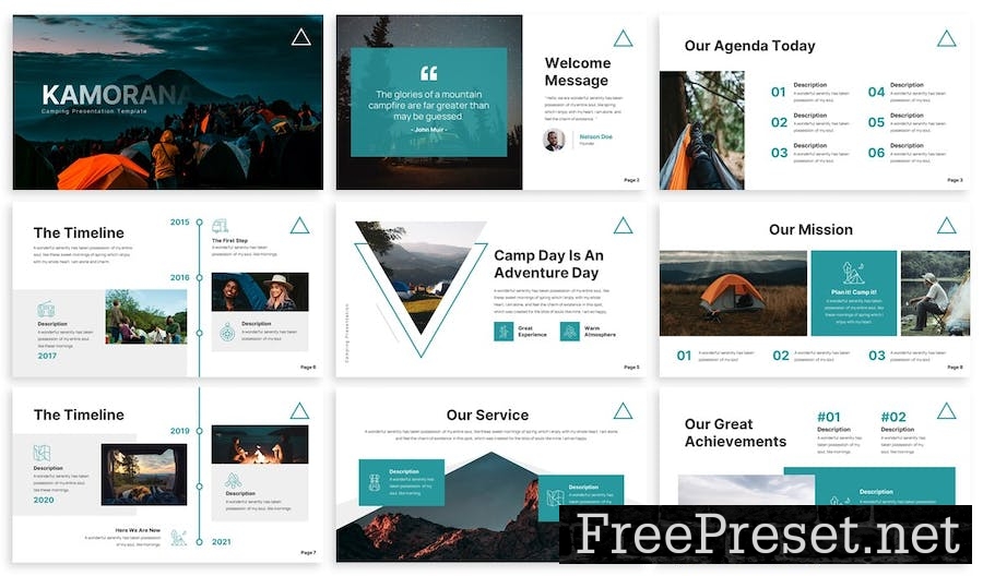 Kamorana - Adventure Keynote Template DMZHFPR