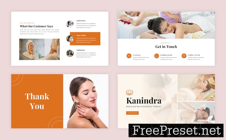 Kanindra - Beauty & Spa Keynote Template