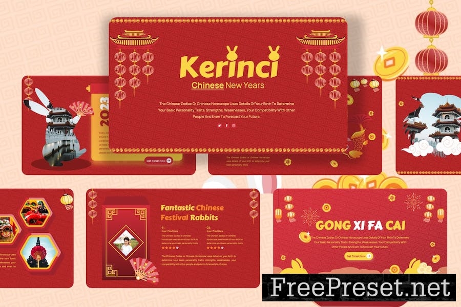 Kerinci - Chinese New Year Keynote Template