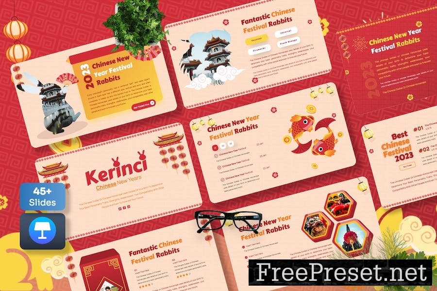 Kerinci - Chinese New Year Keynote Template