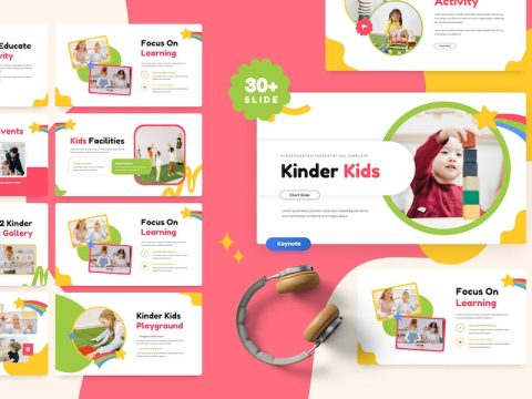 Kinder Kids - Kindergarten & Preschool Keynote 9VPYL28