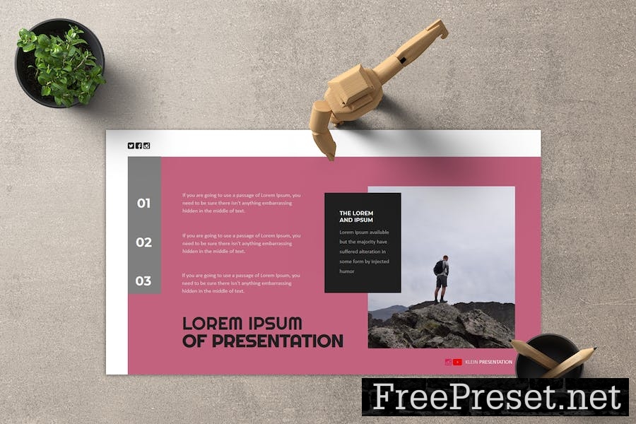 Klein - Powerpoint Template L6VUW36