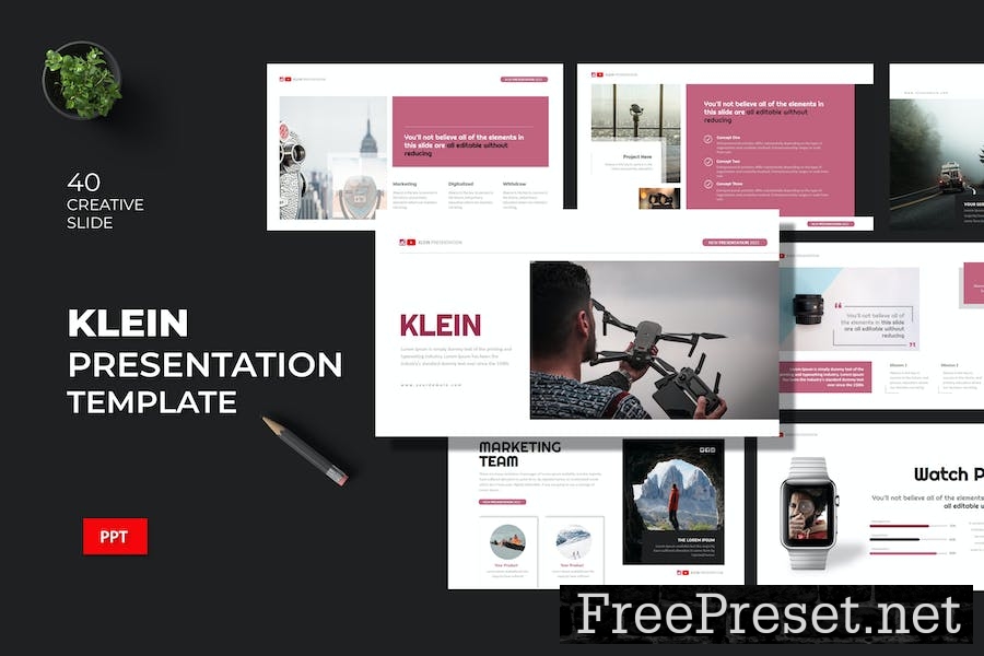 Klein - Powerpoint Template L6VUW36