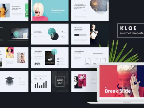 KLOE Minimal & Creative Template (Google Slides) SMEB2T