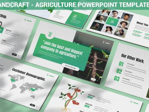 Landcraft - Agriculture Powerpoint Template RLRRBNM