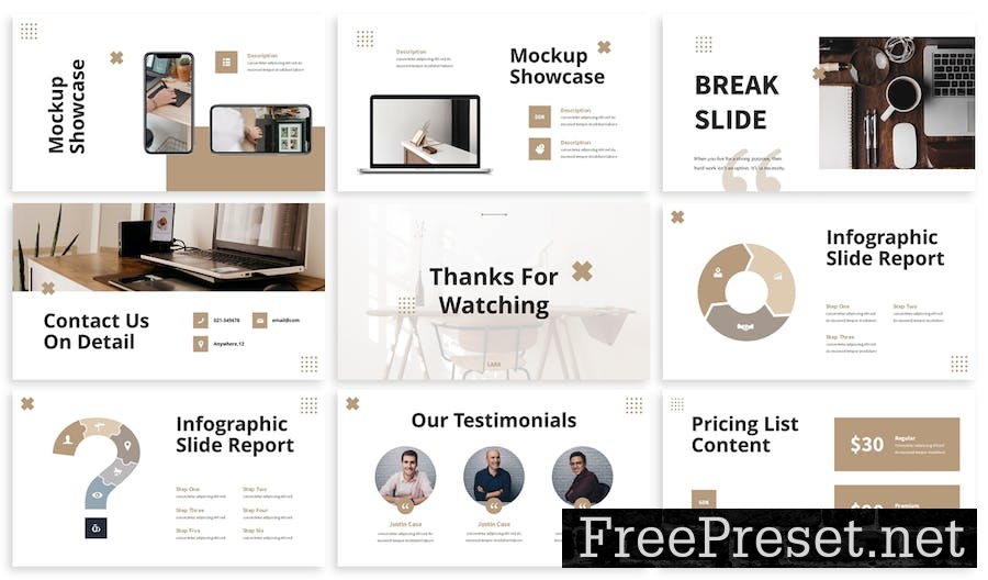 Lara - Business Google Slide Template PLGD3VQ