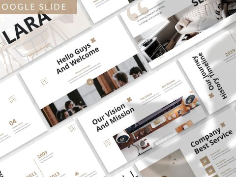 Lara - Business Google Slide Template PLGD3VQ