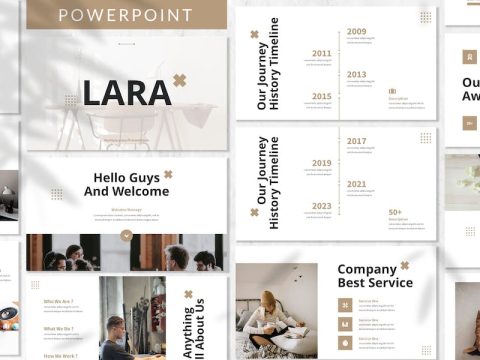 Lara - Business Powerpoint Template 5J3JH73