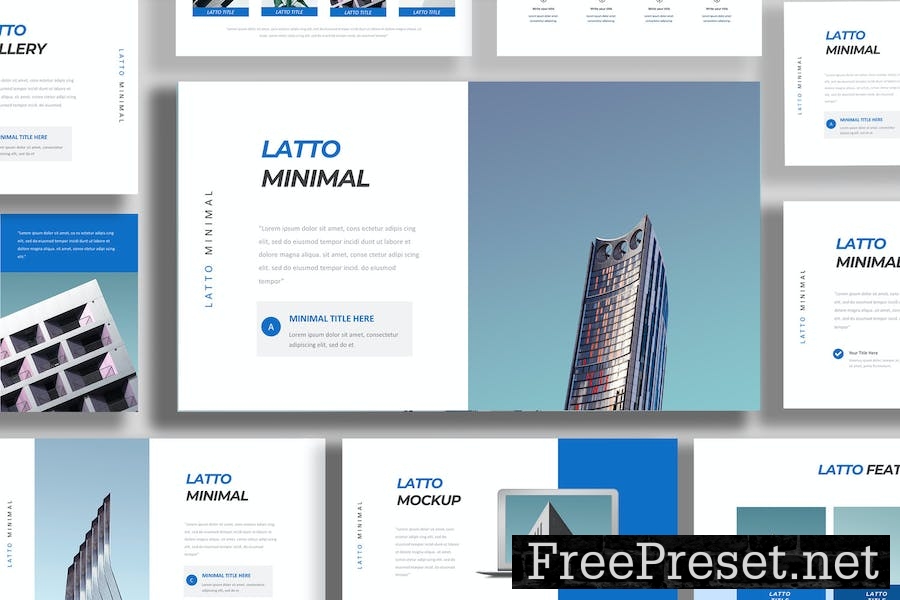 Latto Minimal Google Slides