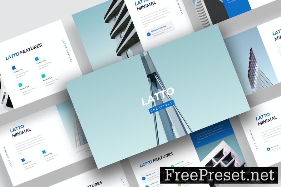 Latto Minimal Google Slides