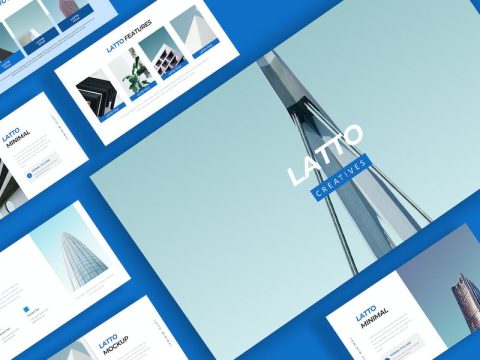 Latto Minimal Google Slides