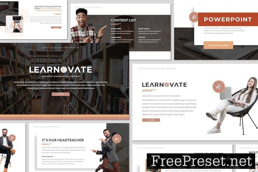 Learnovate - Education Powerpoint Template 75BVY9B