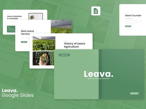 Leava - Agriculture Google Slides Template NYTN44G