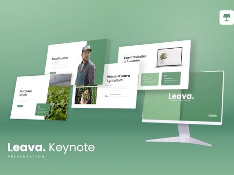 Leava - Agriculture Keynote Template EZHQ5VX