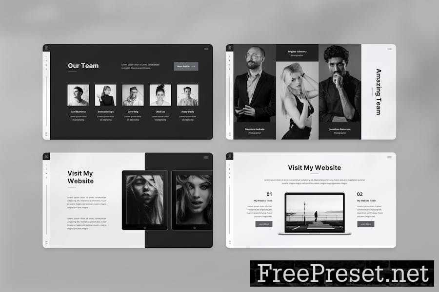 Lenz - Photography Portfolio Keynote Template