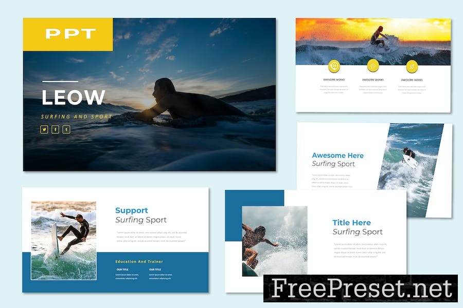 Leow Surfing and Sport PowerPoint