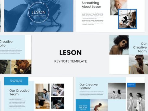 Leson Keynote Template