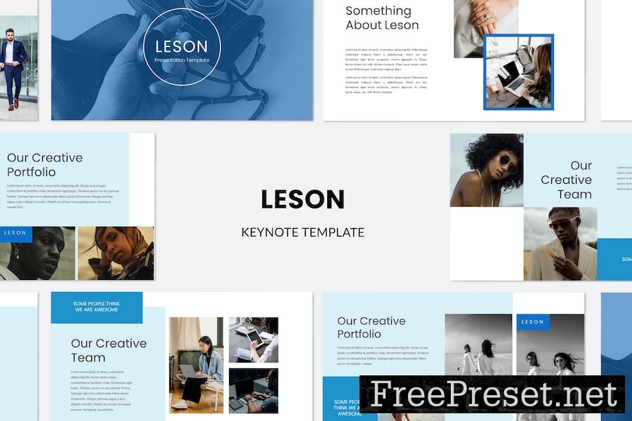 Leson Keynote Template