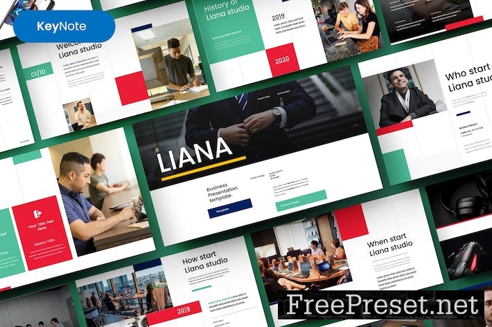 Liana – Business Keynote Template