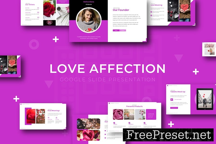 Love Affectio - Google Slide Template 666Y87D