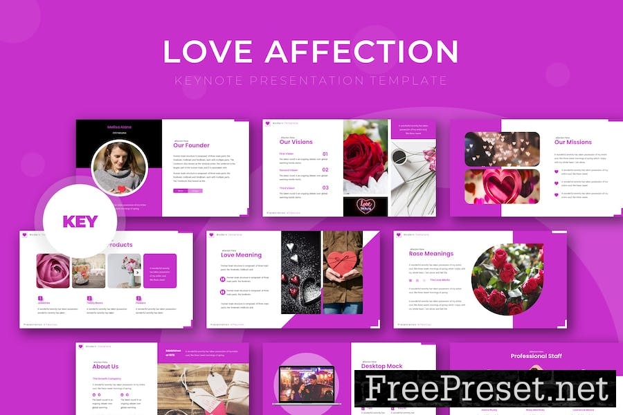 Love Affectio - Keynote Template Z529Y5P