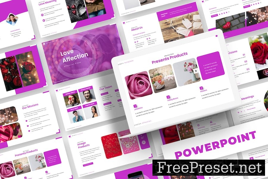 Love Affectio - Powerpoint Template V69PSKE