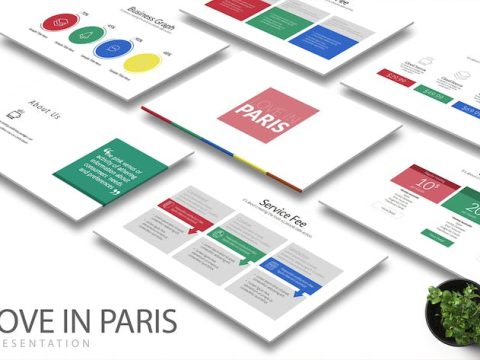 LOVE IN PARIS Google Slides MNPHVA