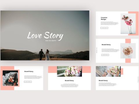 Love Story - Wedding Keynote Template FQPBNFJ