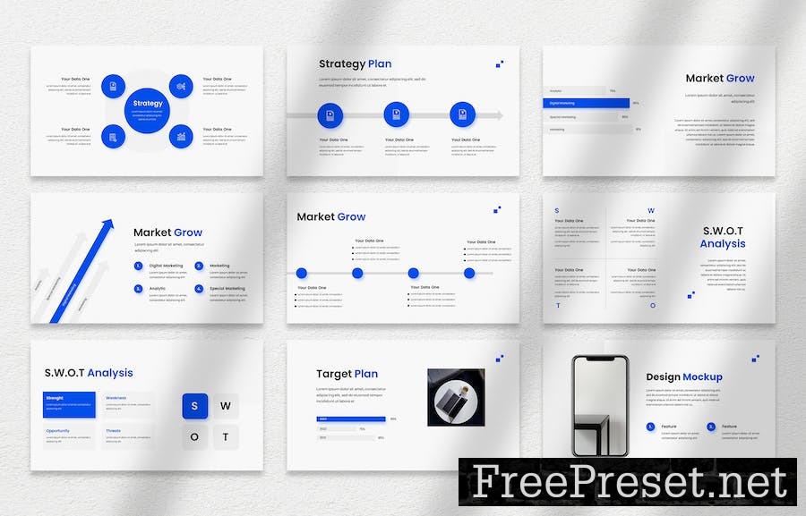 Lubix Creative Presentation template