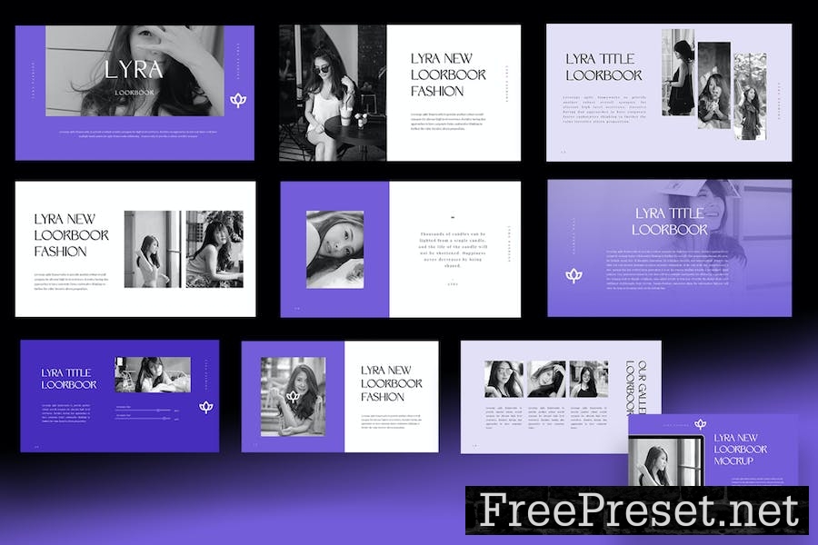 Lyra Powerpoint Template 7WW4ALQ